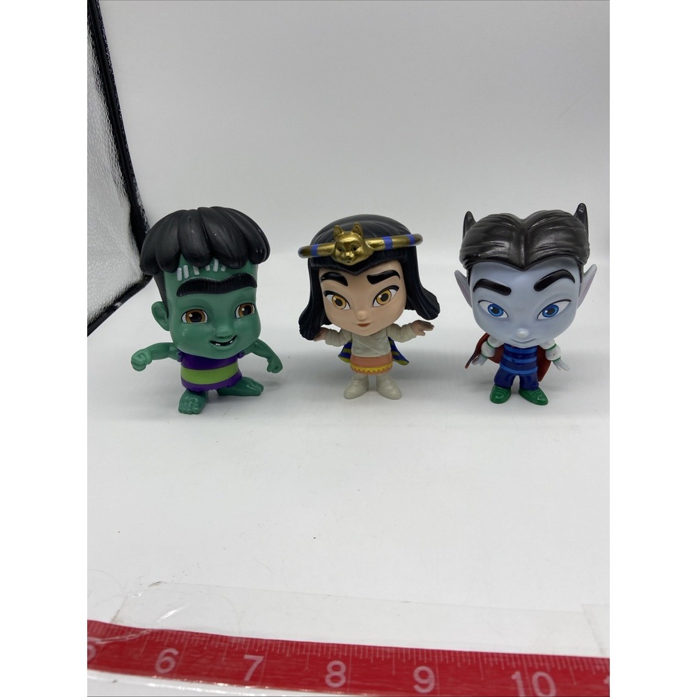 Hasbro Netflix Super Monsters Frankie‎ Mash Cleo Graves Drac Shadows Figures Lot